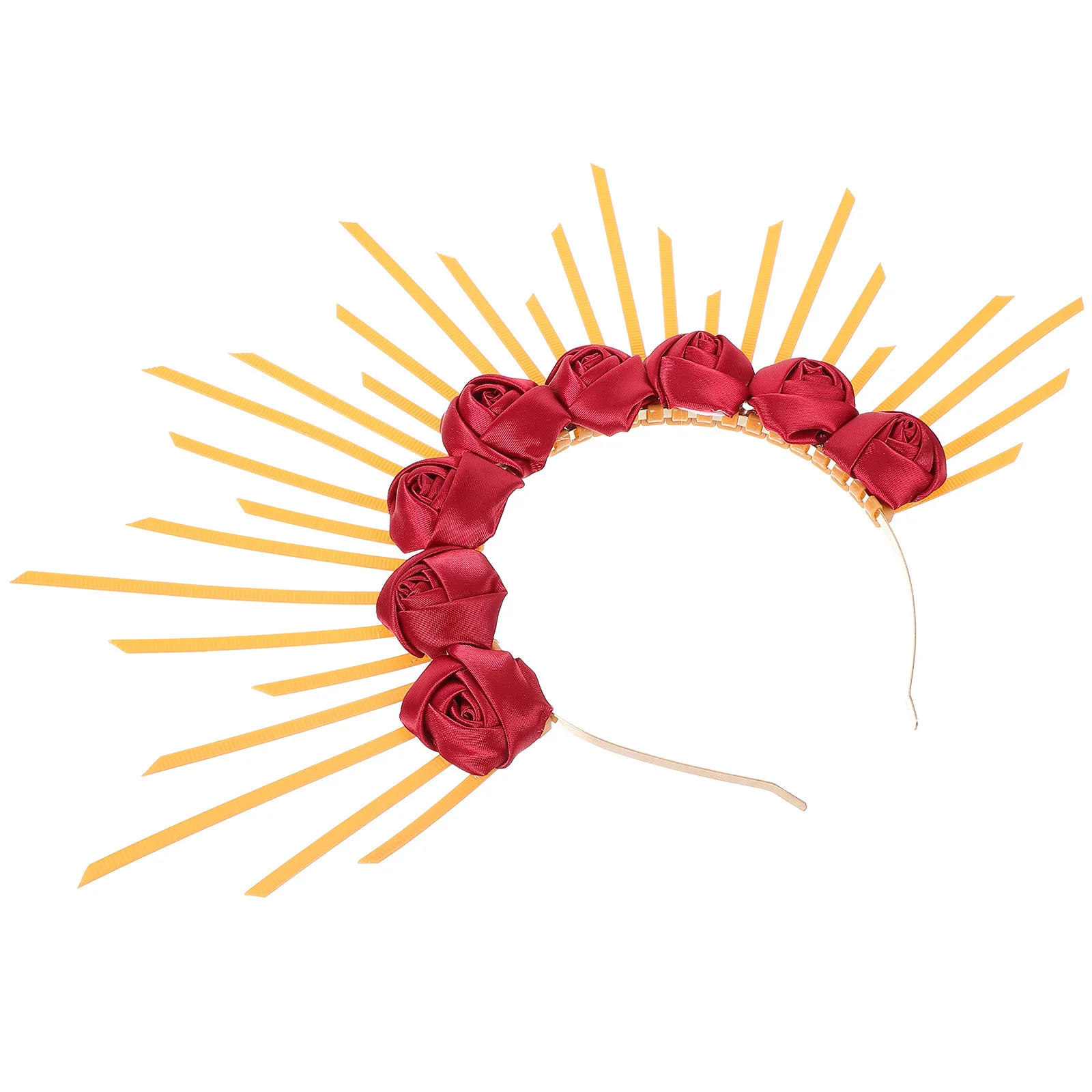 Sunburst Headpiece Women Goddess Headband Floral Crown Gothic Hair Accessories for Cosplay Halloween Wedding Party Spike Crown
Sunburst Headpiece Women Goddess Headband Floral Crown Gothic Hair Accessories for Cosplay Halloween Wedding Party Spike Crown