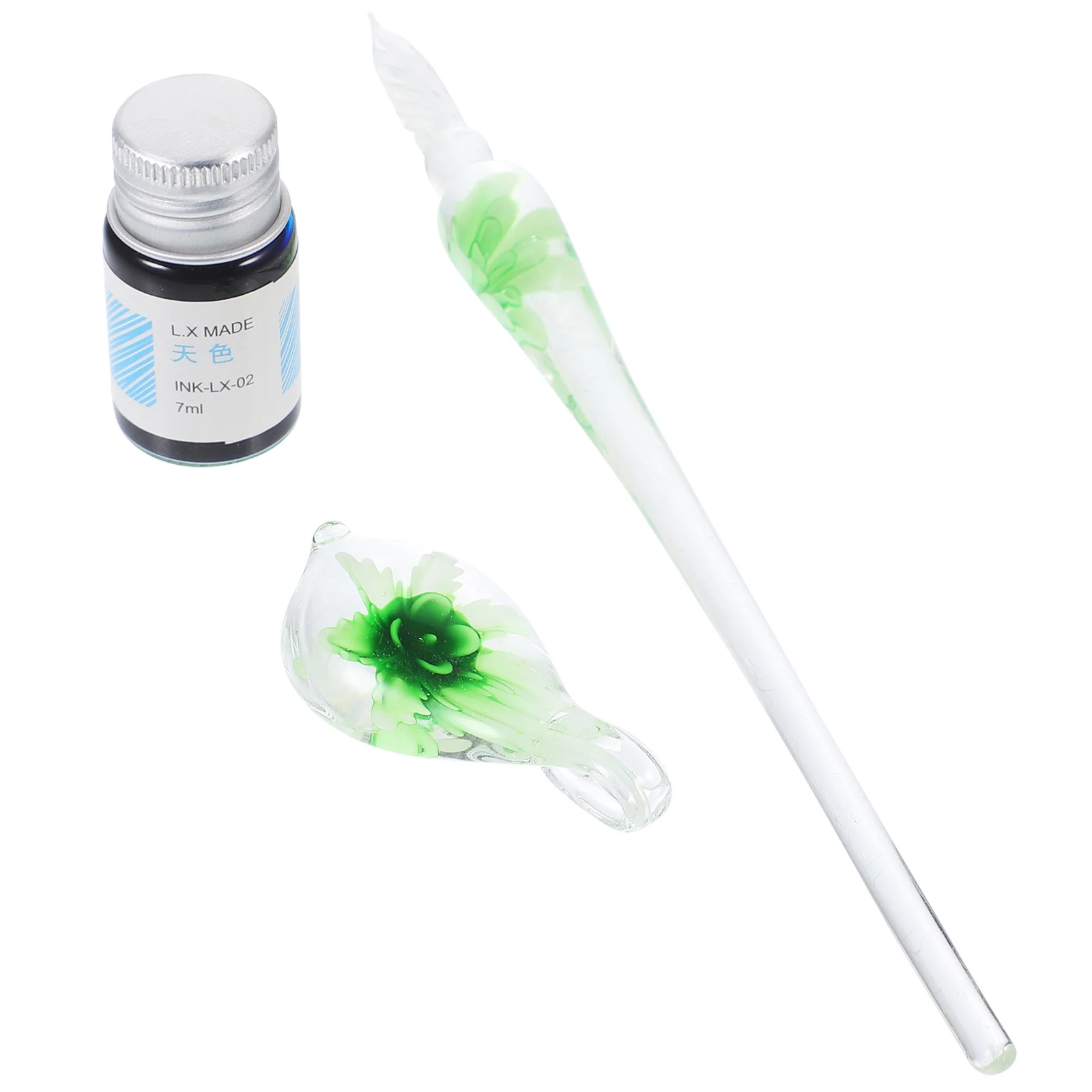 Glass Dip Pen Decorative Creative Signature Practical Vintage Retro Clear Drawing Colored Convenient Signing Painting
Glass Dip Pen Decorative Creative Signature Practical Vintage Retro Clear Drawing Colored Convenient Signing Painting