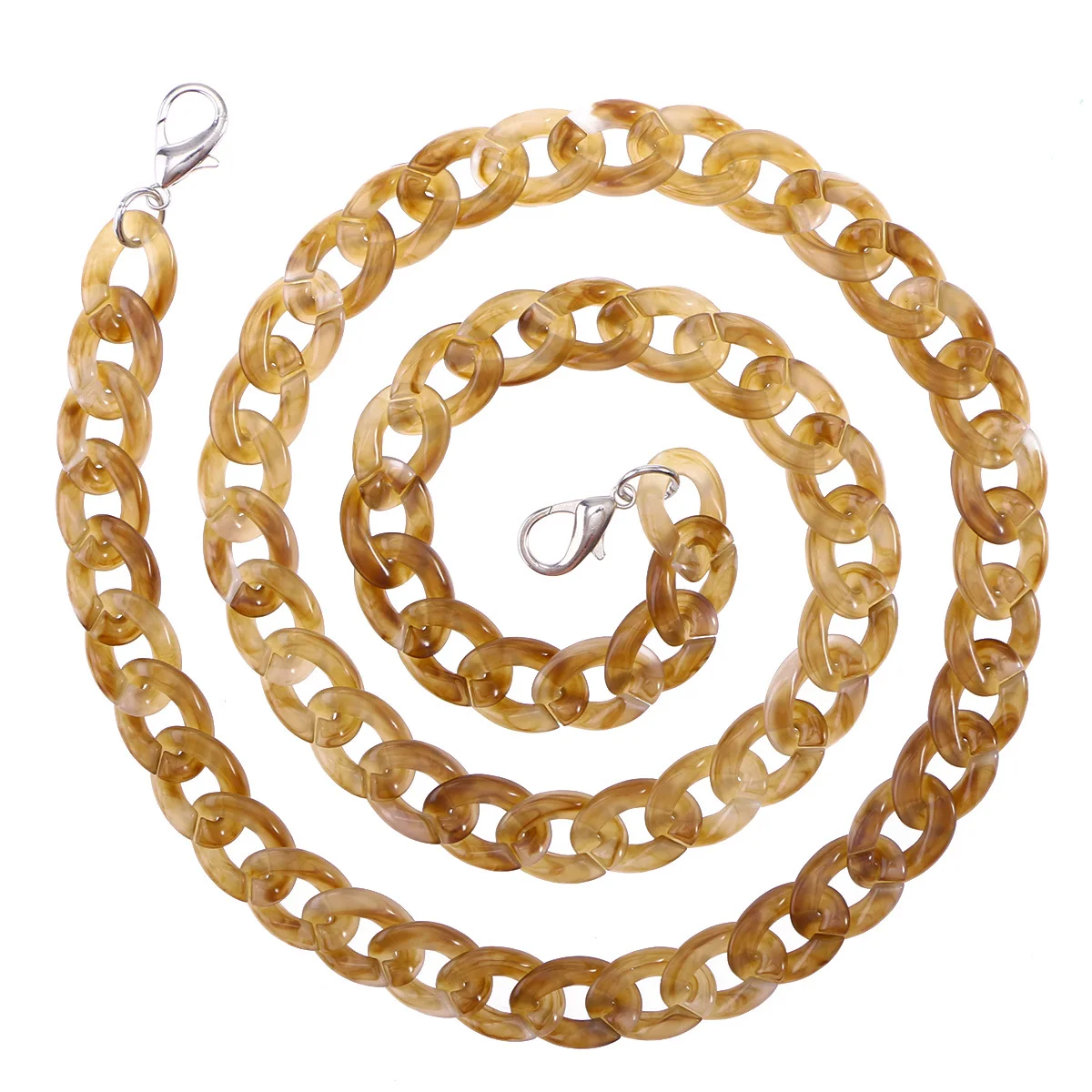 120cm Resin Bag Chain Durable Plastic Replacement Strap for Shoulder Satchel Messenger Bag Accessories Casual Party Travel
120cm Resin Bag Chain Durable Plastic Replacement Strap for Shoulder Satchel Messenger Bag Accessories Casual Party Travel