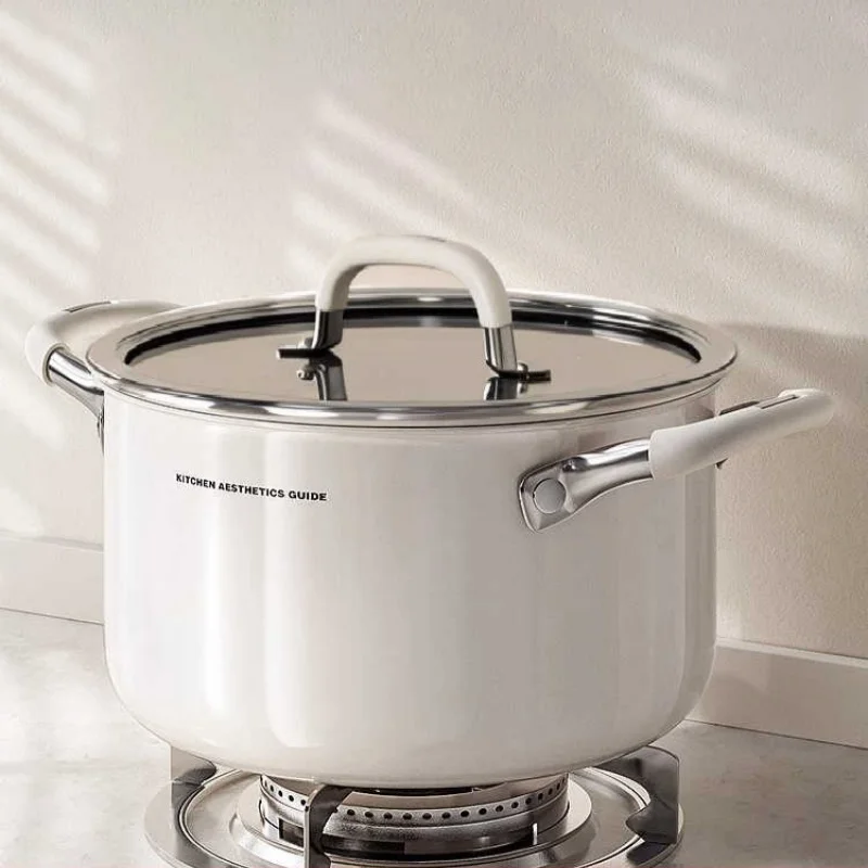 2025 New 316 Stainless Steel Soup Pot Food Grade Thickened Cookware for Induction Gas Stove Steaming Boiling Porridge
2025 New 316 Stainless Steel Soup Pot Food Grade Thickened Cookware for Induction Gas Stove Steaming Boiling Porridge