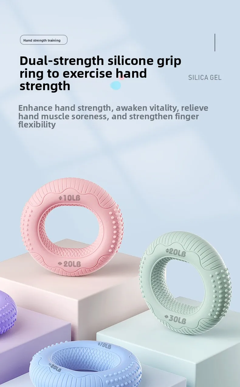Dual-Level Silicone Grip Tool Hand Arm Exerciser for Fitness & Rehabilitation
Dual-Level Silicone Grip Tool Hand Arm Exerciser for Fitness & Rehabilitation