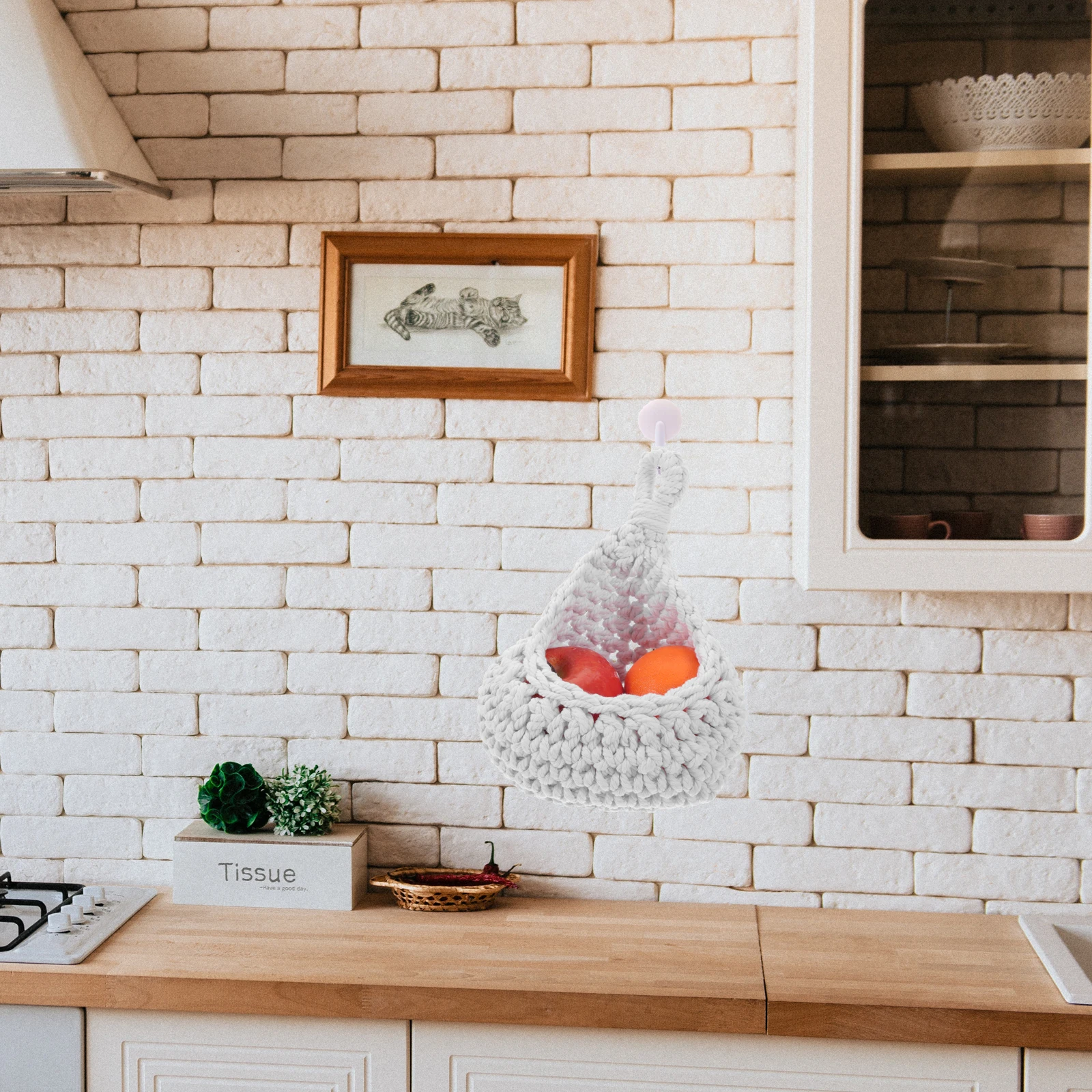 Fruit Storage Hanging Organizer Cotton Rope Woven Wall Basket For Kitchen Vegetable Holder Home Decor Wall Hanging Fruit
Fruit Storage Hanging Organizer Cotton Rope Woven Wall Basket For Kitchen Vegetable Holder Home Decor Wall Hanging Fruit