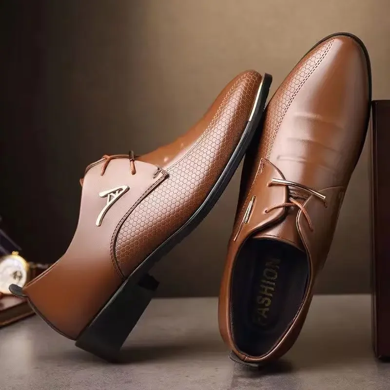 Brown Business Social Shoe Male Black Men's Formal Shoes Party Leather Casual Suit Trend Elegant and Classic Official New W688
Brown Business Social Shoe Male Black Men's Formal Shoes Party Leather Casual Suit Trend Elegant and Classic Official New W688