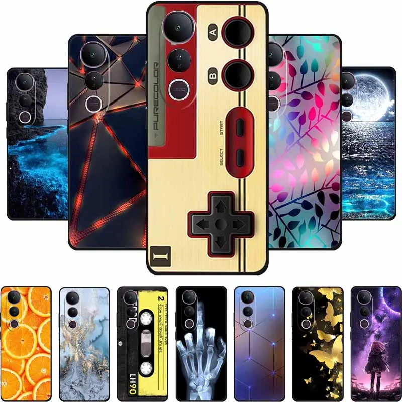 For Vivo V50 Lite 5G Phone Case Animal Lion Wolf Cat Black Silicone Soft Back cover for Vivo V50 Lite 4G cases TPU Protector Bag
For Vivo V50 Lite 5G Phone Case Animal Lion Wolf Cat Black Silicone Soft Back cover for Vivo V50 Lite 4G cases TPU Protector Bag