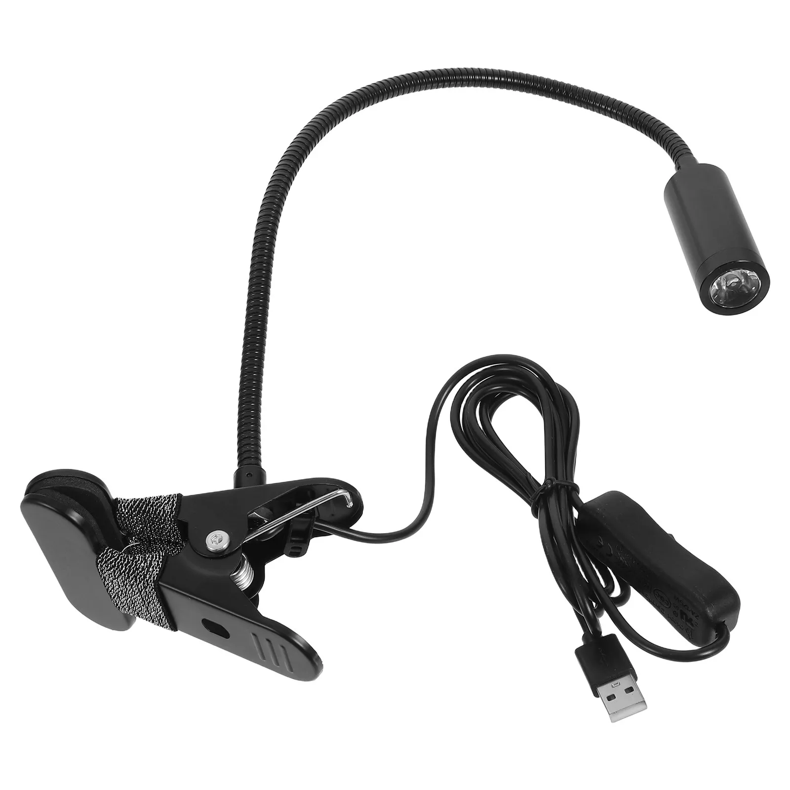 LED Clip Lamp 3W Eye Protection Reading Light Nonflickering Cool White Lighting USB Powered Portable Work Spotlight for Home
LED Clip Lamp 3W Eye Protection Reading Light Nonflickering Cool White Lighting USB Powered Portable Work Spotlight for Home