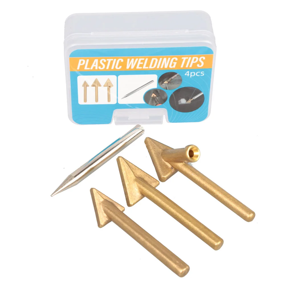4PCS Electric Soldering Iron Tip Set Soldering Iron Gun Tips Triangular Copper Head Welder Accessories For Car Bumper Repair
4PCS Electric Soldering Iron Tip Set Soldering Iron Gun Tips Triangular Copper Head Welder Accessories For Car Bumper Repair