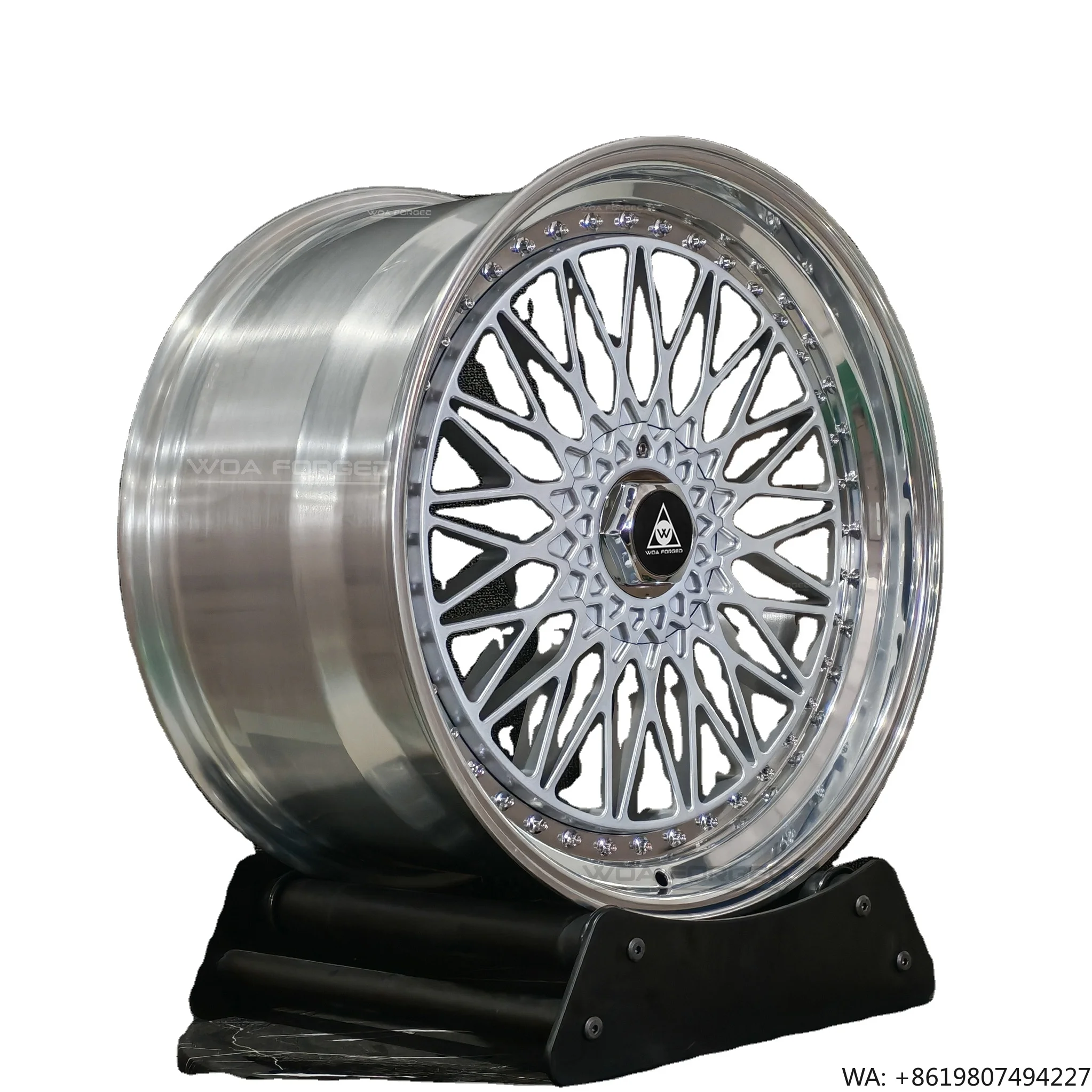 WOA Forged X-Rims Boost Spoiler Lip Two-piece Silver 5x120 5x112 Deep Disc Chrome Interlocking Spoke19 20 21Inch Popular for M3
WOA Forged X-Rims Boost Spoiler Lip Two-piece Silver 5x120 5x112 Deep Disc Chrome Interlocking Spoke19 20 21Inch Popular for M3