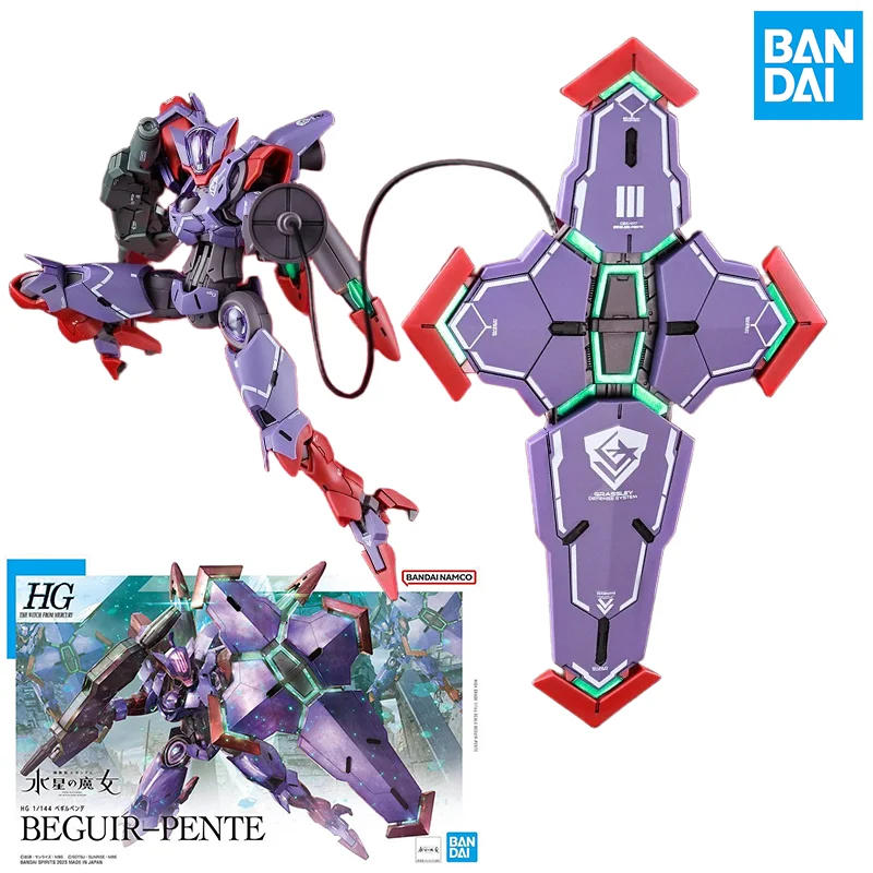 Bandai Original Gundam HG 1/144 BEGUIR-PENTE Action Figure Assembly Model Toys Collectible Model Ornaments Gifts for Children
Bandai Original Gundam HG 1/144 BEGUIR-PENTE Action Figure Assembly Model Toys Collectible Model Ornaments Gifts for Children