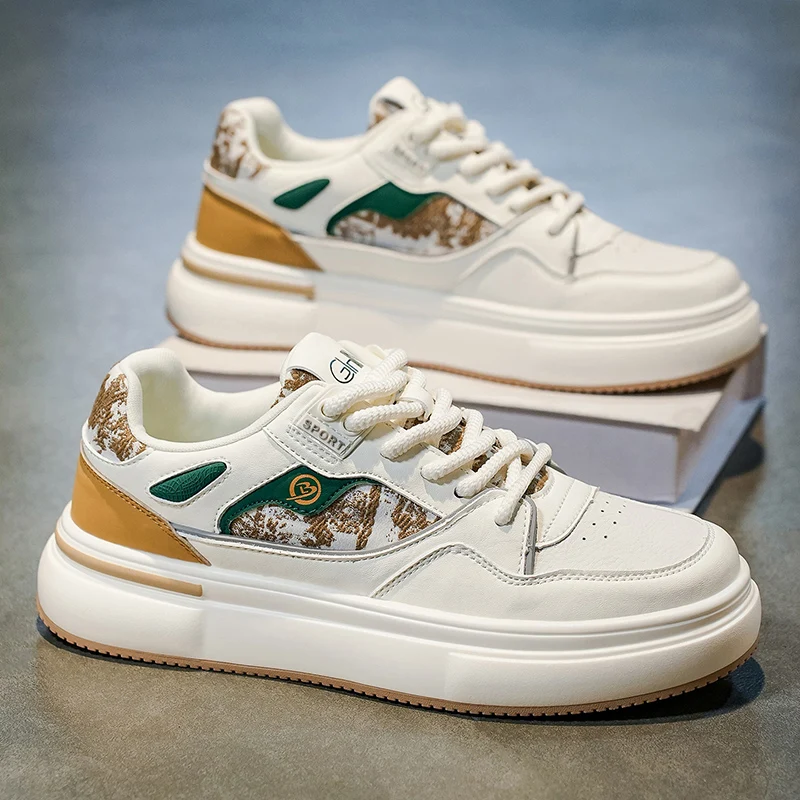 Мужские новые осенние белые кроссовки 2025 года и повседневная обувь с массивным высоким берцем — легкая, увеличивающая рост и удобная
Мужские новые осенние белые кроссовки 2025 года и повседневная обувь с массивным высоким берцем — легкая, увеличивающая рост и удобная