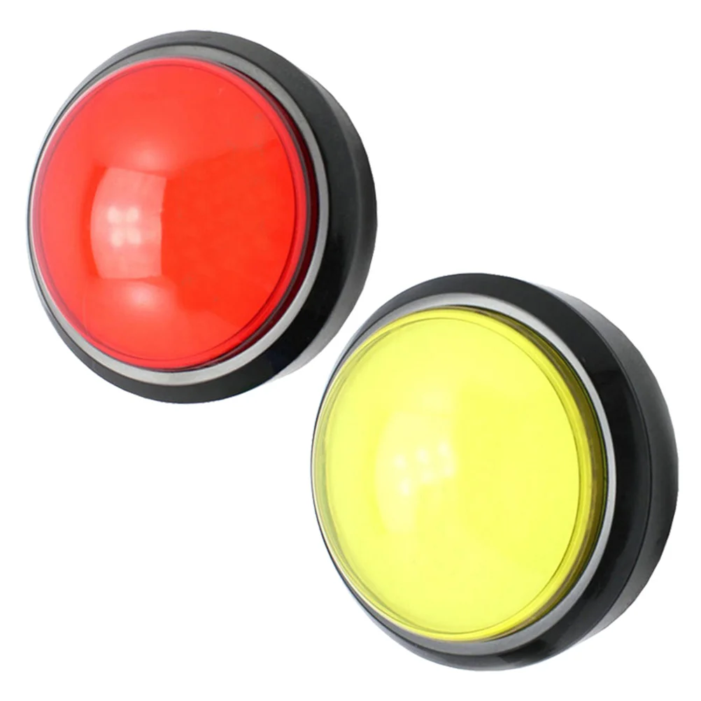 2Pcs Electronic Game Answer Buzzer Red Yellow Two Foot Switch LED Light Encourages Skill Practice for Party Game Supplies
2Pcs Electronic Game Answer Buzzer Red Yellow Two Foot Switch LED Light Encourages Skill Practice for Party Game Supplies