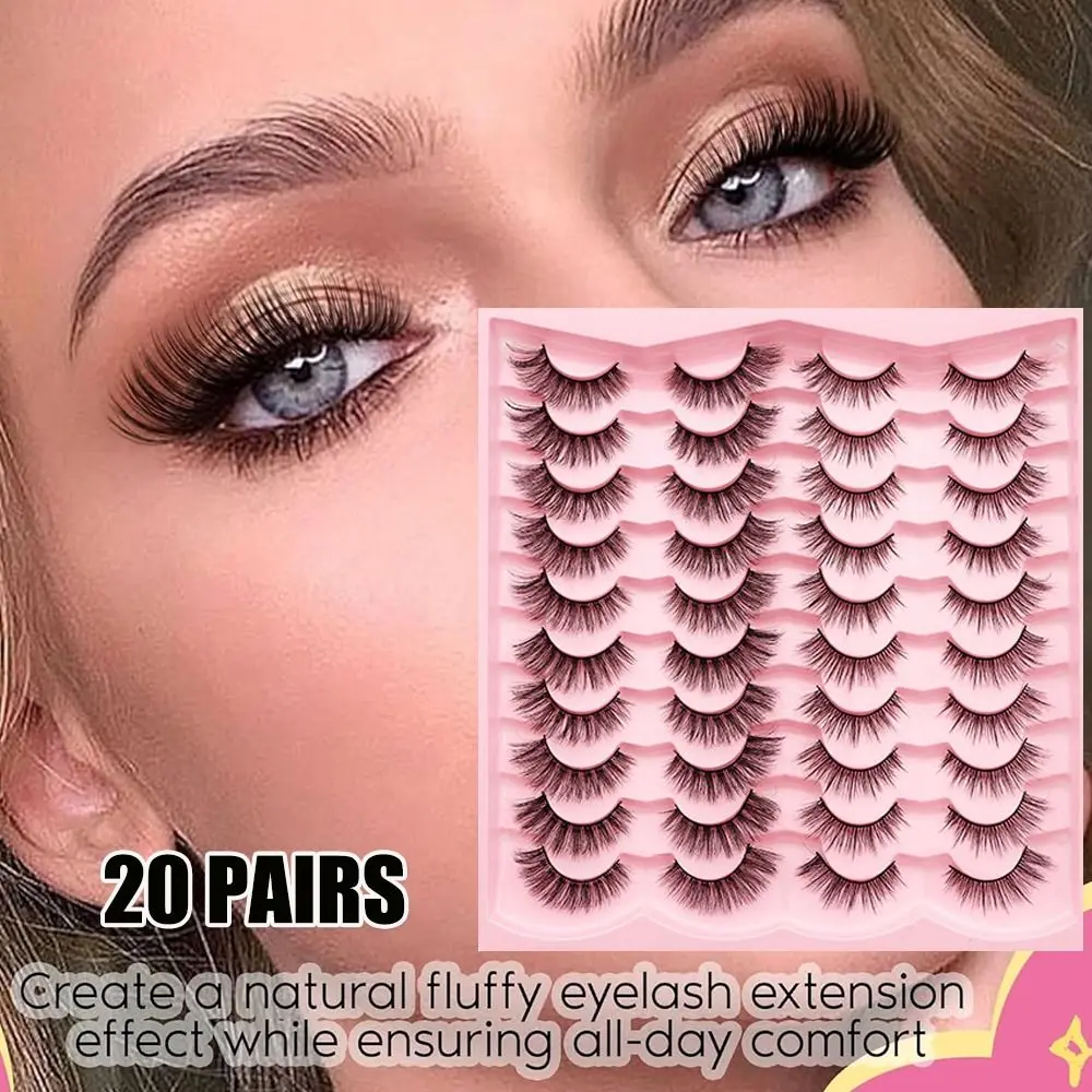 20 Pairs Hot Thick Long 3D Mink Hair Eyelashes Natural Volume False Eyelash Handmade Eye Lashes Eye Makeup Tools
20 Pairs Hot Thick Long 3D Mink Hair Eyelashes Natural Volume False Eyelash Handmade Eye Lashes Eye Makeup Tools
