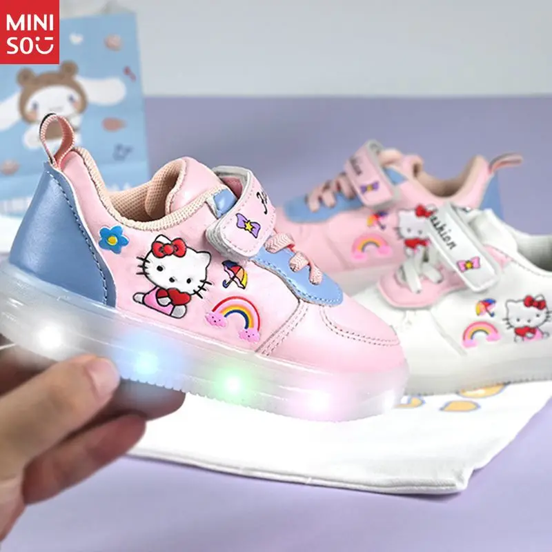 Miniso Hello Kitty Light Up Sneakers, Spring Autumn Vibrating Canvas Shoes
Miniso Hello Kitty Light Up Sneakers, Spring Autumn Vibrating Canvas Shoes