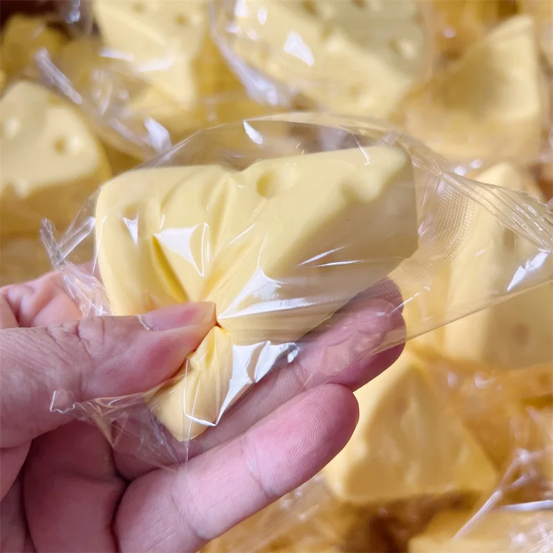 Triangle Cheese Wet Soft Slow Rebound Squishy Decompression Super Soft PU Simulation Bread Kneading Music Soft Gift Gift
Triangle Cheese Wet Soft Slow Rebound Squishy Decompression Super Soft PU Simulation Bread Kneading Music Soft Gift Gift