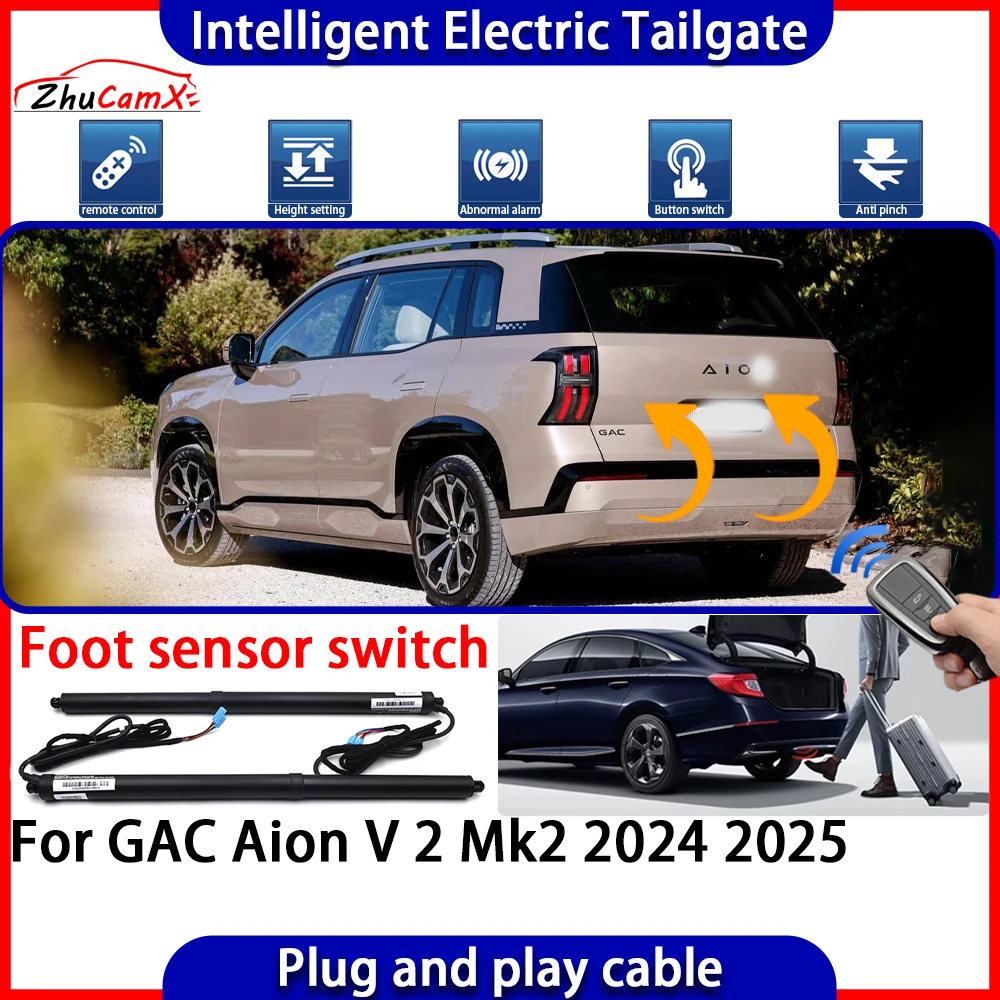 Автоматический электропривод багажника ZhuCamX для GAC Aion V 2 Mk2 2024 2025
Автоматический электропривод багажника ZhuCamX для GAC Aion V 2 Mk2 2024 2025