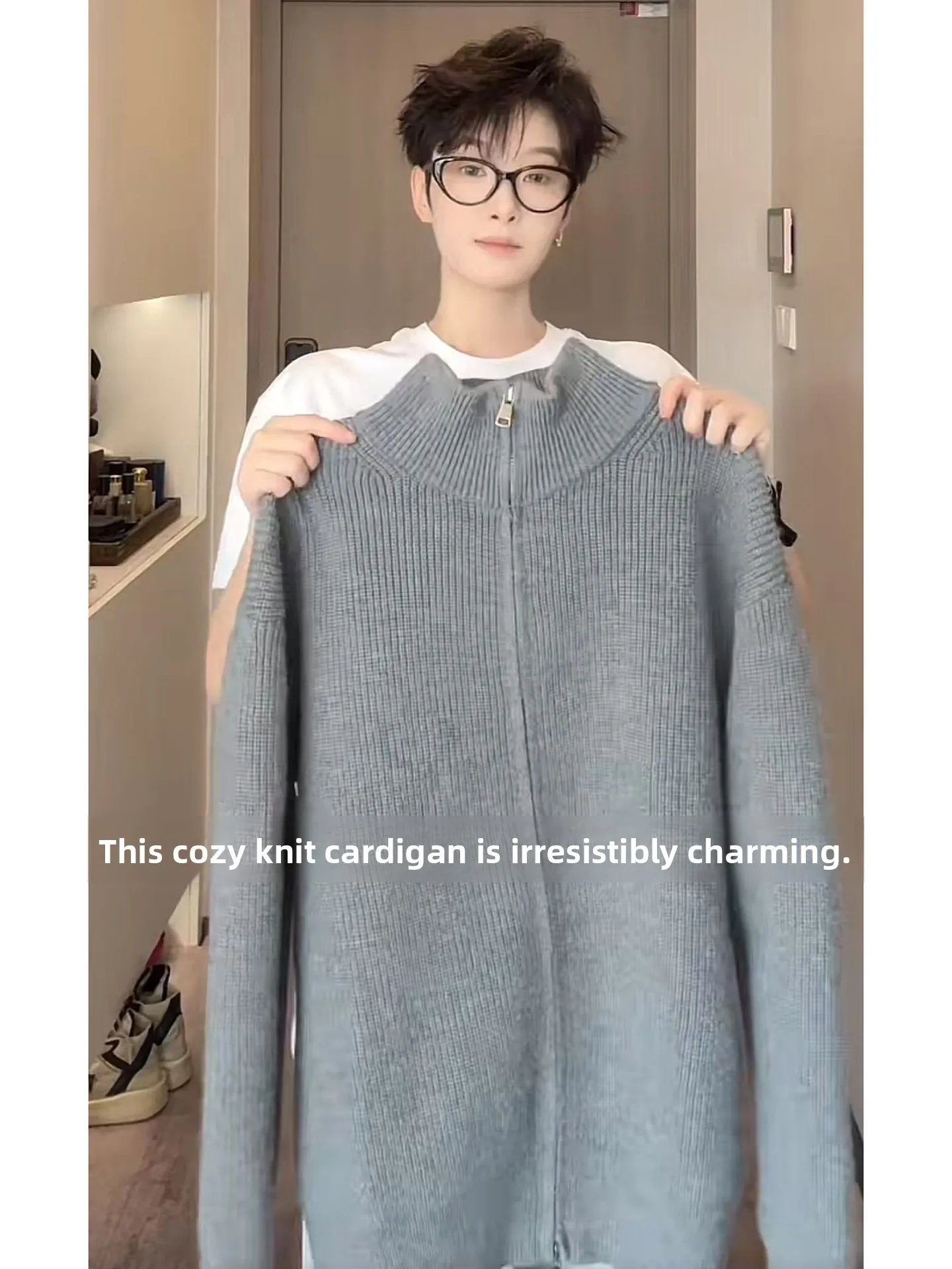 Мужской вязаный свитер в американском ретро-стиле с воротником-стойкой, теплый кардиган свободного кроя для осеннего сезона
Мужской вязаный свитер в американском ретро-стиле с воротником-стойкой, теплый кардиган свободного кроя для осеннего сезона