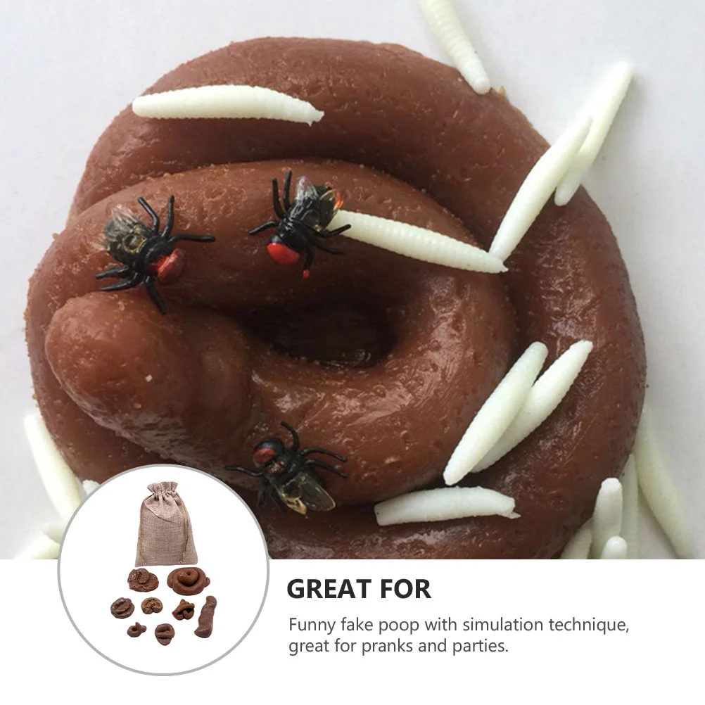 Хитрая поддельная игрушка-пу, 6 шт., реалистичная собачья какашка, реквизит для розыгрыша, забавный кляп, подарок для детей и взрослых
Хитрая поддельная игрушка-пу, 6 шт., реалистичная собачья какашка, реквизит для розыгрыша, забавный кляп, подарок для детей и взрослых