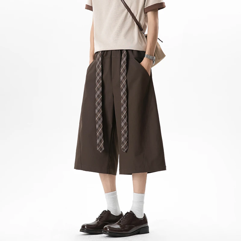 Summer Suit Pants Men Fashion Society Mens Black Formal Pants Korean Loose Wide Leg Pants Mens Calf-Length Pants Plus Size 5XL
Summer Suit Pants Men Fashion Society Mens Black Formal Pants Korean Loose Wide Leg Pants Mens Calf-Length Pants Plus Size 5XL