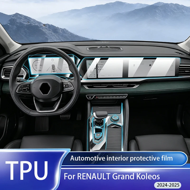Fit for Renault Grand Koleos 2024-2025 Clear TPU PPF Anti Scratch Center Console Navigation Panel Interior Protective Accessory
Fit for Renault Grand Koleos 2024-2025 Clear TPU PPF Anti Scratch Center Console Navigation Panel Interior Protective Accessory