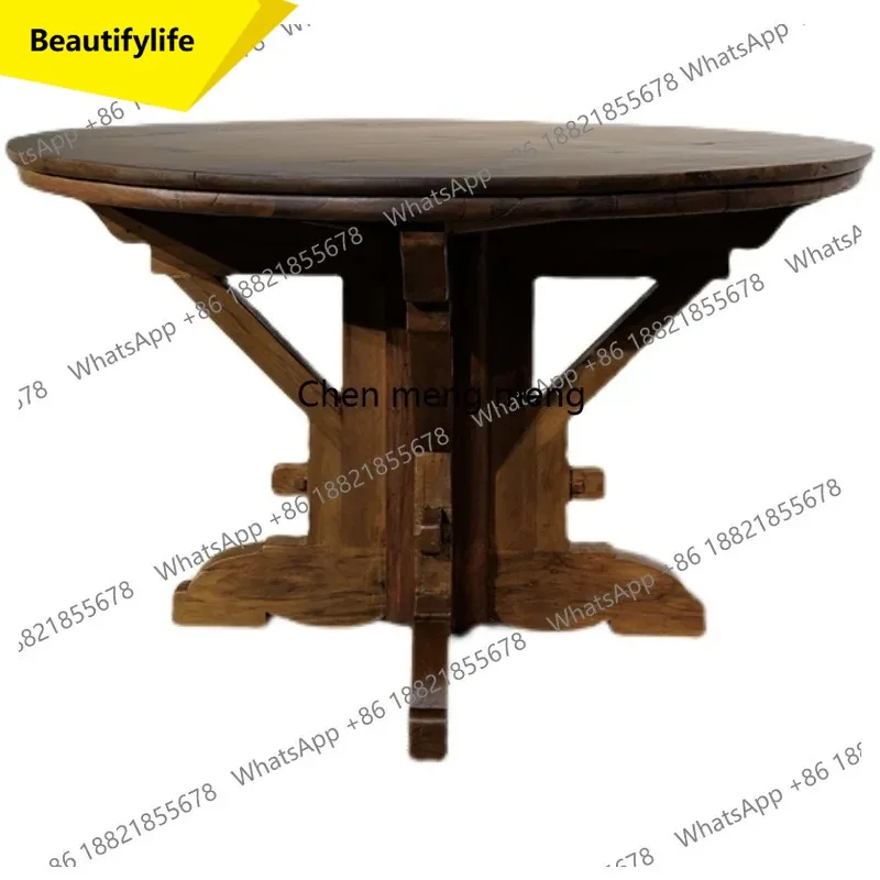 a17 Французский круглый стол из массива дерева в стиле ретро, обеденный стол, победа из старого дерева, это фетровая гостиная, дом
a17 Французский круглый стол из массива дерева в стиле ретро, обеденный стол, победа из старого дерева, это фетровая гостиная, дом