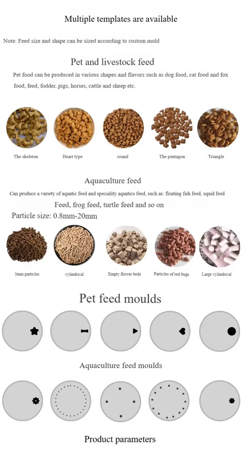 【Factory Price】Commercial Pelletizing Production Line For Dog Food Fish Feed Granulation Machine Engine Motor Granule Extrus
【Factory Price】Commercial Pelletizing Production Line For Dog Food Fish Feed Granulation Machine Engine Motor Granule Extrus