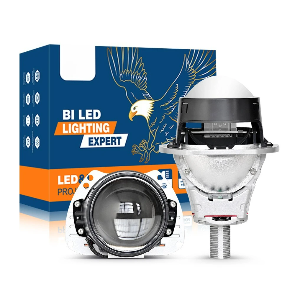 New TIR double prism 2.5/3 inch automotive LED double lens headlight laser effect headlight 65W
New TIR double prism 2.5/3 inch automotive LED double lens headlight laser effect headlight 65W