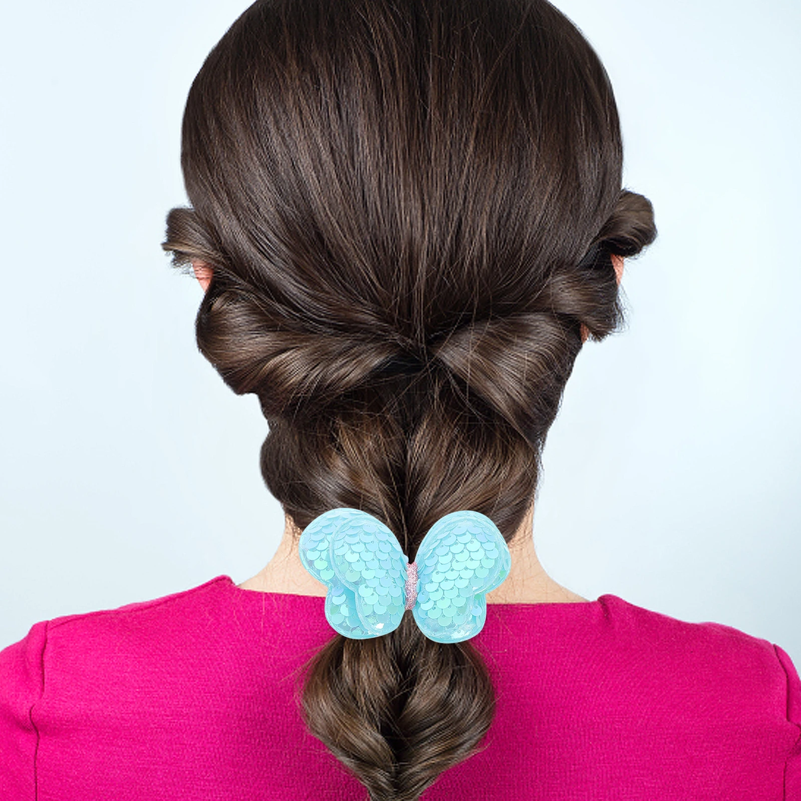 6pcs Sequin Head Rope Scrunchies Girls Hair Ties Bulk Elastic Ponytail Holders Bowknot Cute Fabric Hairbands for Birthday
6pcs Sequin Head Rope Scrunchies Girls Hair Ties Bulk Elastic Ponytail Holders Bowknot Cute Fabric Hairbands for Birthday