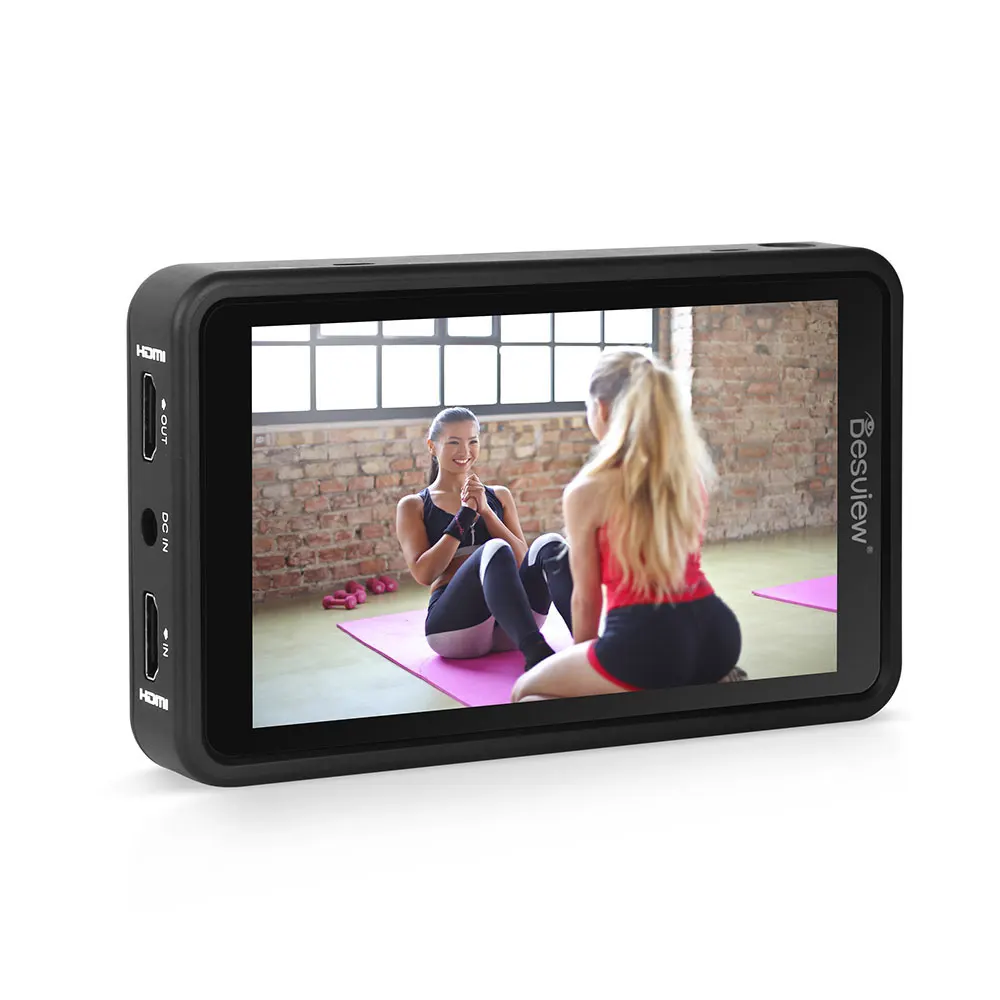 CAMVATE Besveiw R5 5.5 Inch 4K HDTV Full Touch Screen Field Monitor with HDR Vectorscope Waveform Histogram All Wave For Cameras
CAMVATE Besveiw R5 5.5 Inch 4K HDTV Full Touch Screen Field Monitor with HDR Vectorscope Waveform Histogram All Wave For Cameras