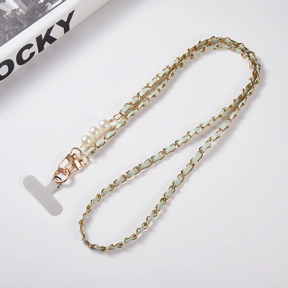 Long Neck Strap Mobile Phone Lanyard Pearl Chain Shoulder Strap Phone Case Lanyard Universal Anti-lost
Long Neck Strap Mobile Phone Lanyard Pearl Chain Shoulder Strap Phone Case Lanyard Universal Anti-lost
