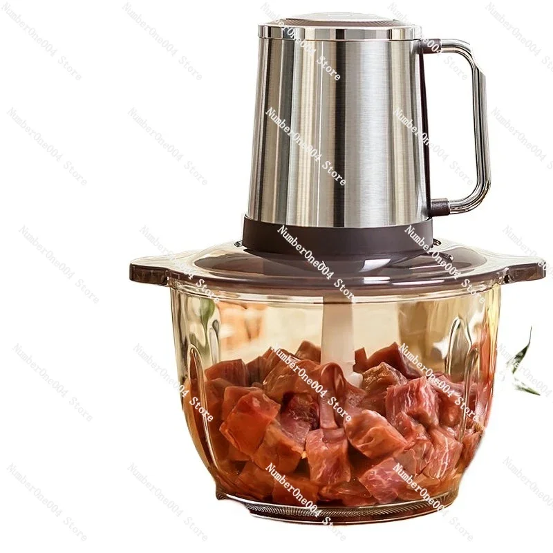 Electric Meat Grinder - Multi-Function Food Processor for Mincing Meat, Garlic & Vegetables
Electric Meat Grinder - Multi-Function Food Processor for Mincing Meat, Garlic & Vegetables