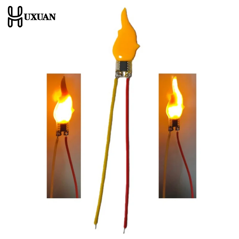 【New】2/4/6Pcs 3.2V/3.7V/5V Flame Lamp Circuit Board Simulation LED Candle Lamp Circuit Board Flickering Flame Decoration Lights
【New】2/4/6Pcs 3.2V/3.7V/5V Flame Lamp Circuit Board Simulation LED Candle Lamp Circuit Board Flickering Flame Decoration Lights