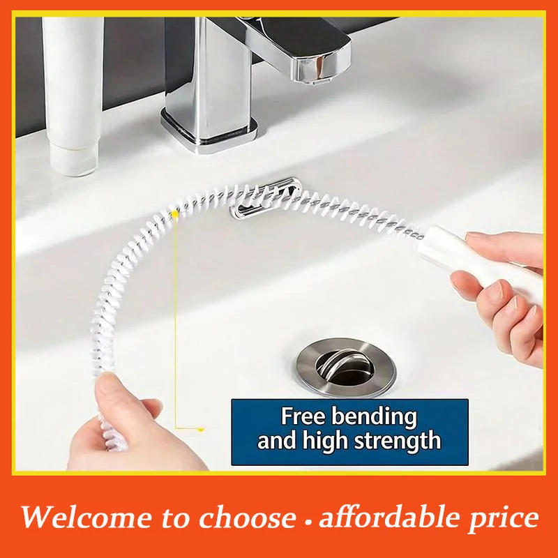 1PC Home Kitchen Hair Cleaning Drain Cleaner Water Pipe Unclogger Washbasin Drain Clog Remover Unblocking Tools To Sewer Plunger
1PC Home Kitchen Hair Cleaning Drain Cleaner Water Pipe Unclogger Washbasin Drain Clog Remover Unblocking Tools To Sewer Plunger