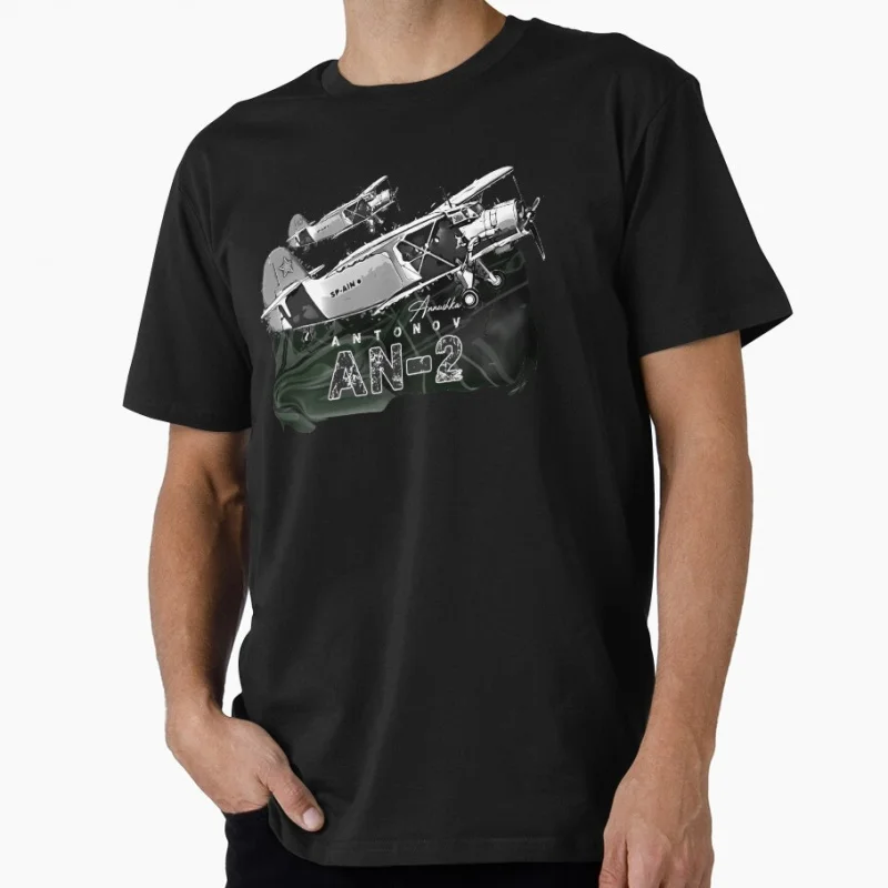 Antonov AN-2 Nicknamed Annushka Soviet Union Vintage Military Aircraft T Shirt Super Heavy Transport Aircraft Graphic Clothes
Antonov AN-2 Nicknamed Annushka Soviet Union Vintage Military Aircraft T Shirt Super Heavy Transport Aircraft Graphic Clothes