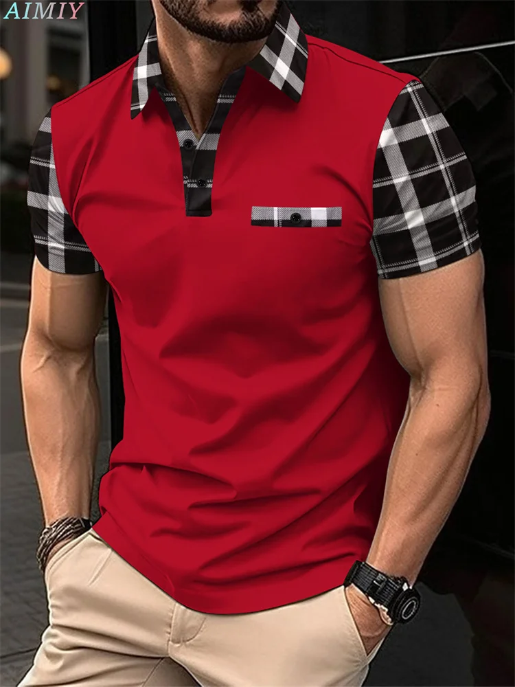 Men Personality Summer Fashion Sport Short Sleeve Casual Lapel Zipper Polo Shirt Men Print Polyester Quick Drying Polo Shirt Top
Men Personality Summer Fashion Sport Short Sleeve Casual Lapel Zipper Polo Shirt Men Print Polyester Quick Drying Polo Shirt Top