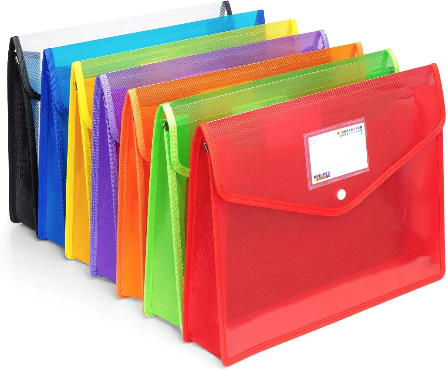 Waterproof Expandable File Folders, Large Capacity A4B4 Document Wallet, 7 Pack for Office School
Waterproof Expandable File Folders, Large Capacity A4B4 Document Wallet, 7 Pack for Office School