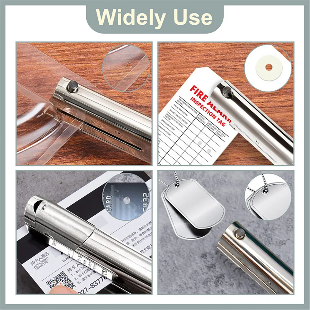 Heavy Duty Paper Punch 3Mm Diameter Zinc Alloy Stamping Structure Scrapbook Card Photo PVC Circle Punch Tool for Office Crafting
Heavy Duty Paper Punch 3Mm Diameter Zinc Alloy Stamping Structure Scrapbook Card Photo PVC Circle Punch Tool for Office Crafting