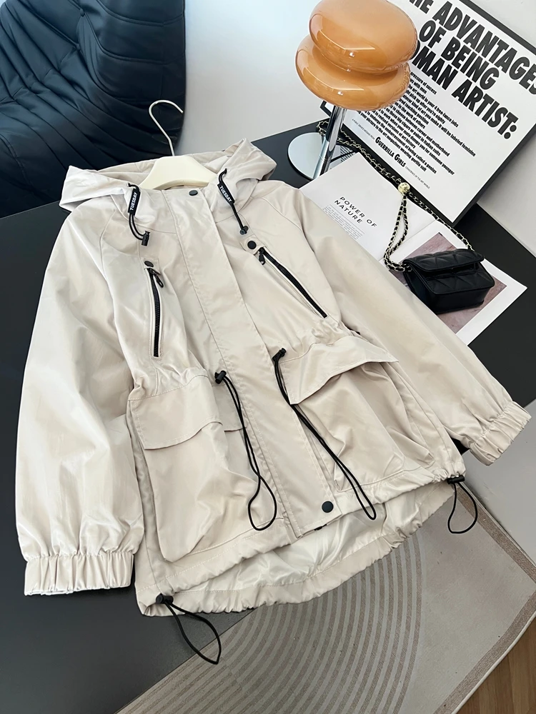 Faionable Workwear Jaet Women's Autumn Winter New Large Size Fat MM Mid-Length Windproof Hooded Coat Commute Sle Loose Fit
Faionable Workwear Jaet Women's Autumn Winter New Large Size Fat MM Mid-Length Windproof Hooded Coat Commute Sle Loose Fit