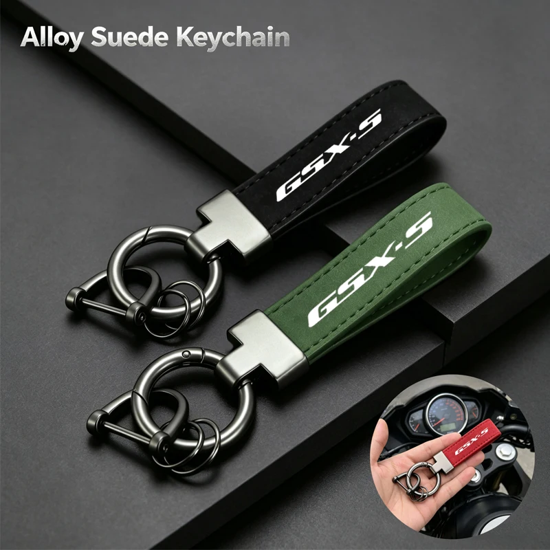 Motorcycle Deluxe Suede Keychain Horseshoe Buckle Jewelry for SUZUKI GSX-S 1000 GSXS 750 GSX S 1000 F 2010-2026 Accessories
Motorcycle Deluxe Suede Keychain Horseshoe Buckle Jewelry for SUZUKI GSX-S 1000 GSXS 750 GSX S 1000 F 2010-2026 Accessories