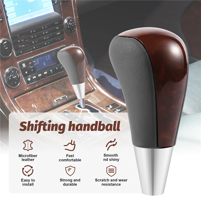 Wood Grain Car Gear Shift Knob For Toyota Corolla Camry/Harrier Fortuner Crown Land Cruiser Lever Shifter Stick
Wood Grain Car Gear Shift Knob For Toyota Corolla Camry/Harrier Fortuner Crown Land Cruiser Lever Shifter Stick