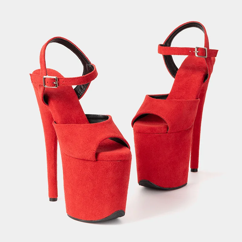 New Popular Cross Straps 20cm 8" 8Inch Heels Pole Dance Shoes Suede Sexy Covered Platform High Heel Sandals
New Popular Cross Straps 20cm 8" 8Inch Heels Pole Dance Shoes Suede Sexy Covered Platform High Heel Sandals