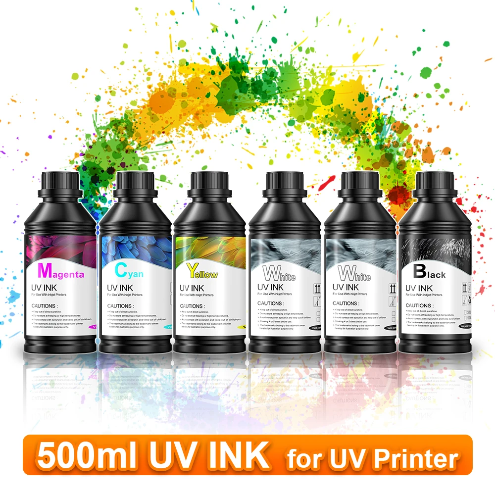 500ML LED UV Curing UV Ink For Epson 1390 L800 1400 XP600 R290 R330 L805 L1800 Printer For Wood For Flatbed UV Printer UV Ink
500ML LED UV Curing UV Ink For Epson 1390 L800 1400 XP600 R290 R330 L805 L1800 Printer For Wood For Flatbed UV Printer UV Ink