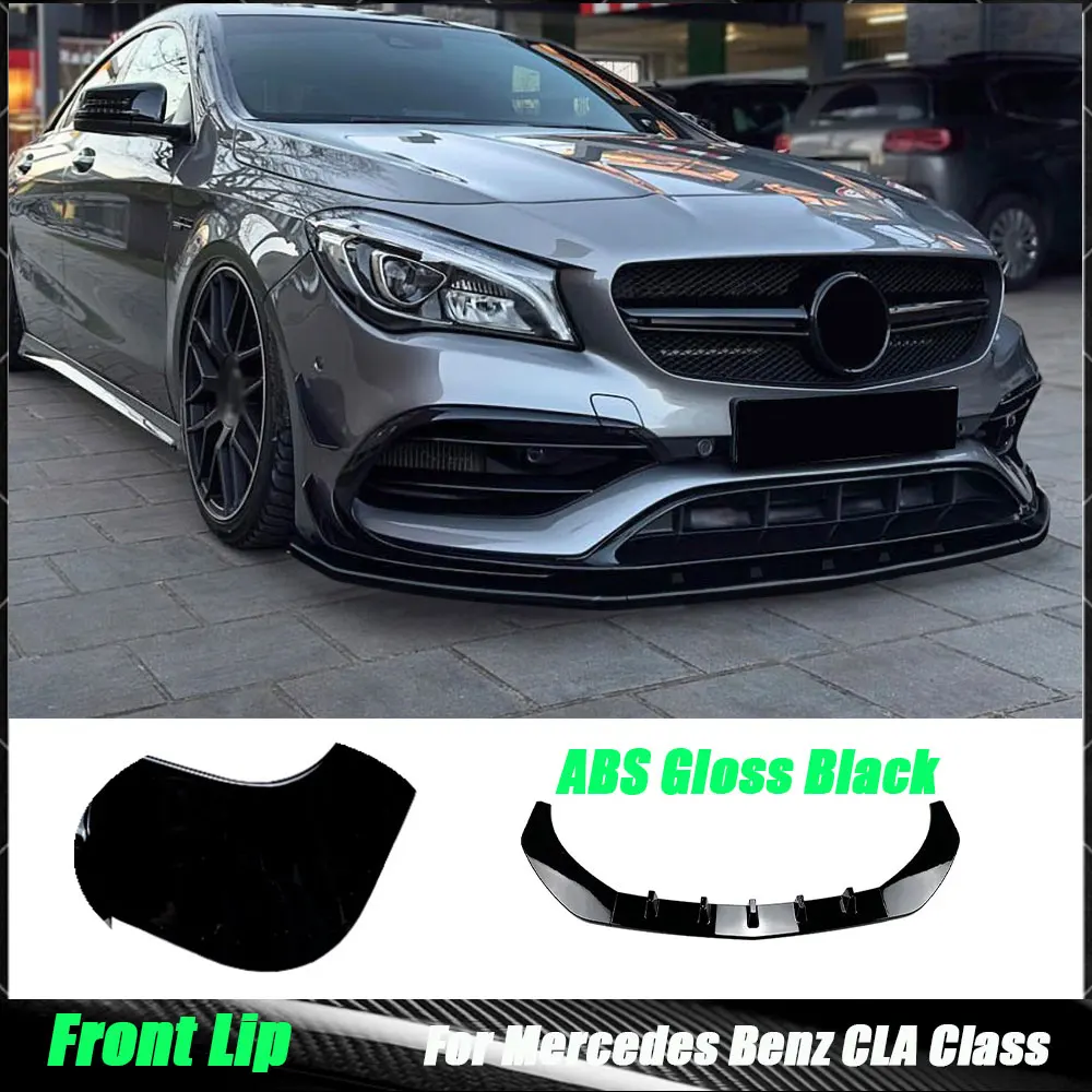 Front Bumper Lip Spoiler Front Lip Chin Apron Diffuser Bodykit For Mercedes Benz CLA Class C117 CLA200 260 CLA45 For AMG 2016-19
Front Bumper Lip Spoiler Front Lip Chin Apron Diffuser Bodykit For Mercedes Benz CLA Class C117 CLA200 260 CLA45 For AMG 2016-19