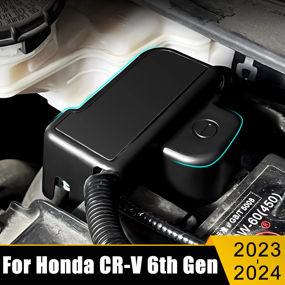 Car Accessories For Honda CR-V 6th 2023 2024 2025 CRV Hybrid Engine Battery Anode Negative Electrode Terminal Protection Cover
Car Accessories For Honda CR-V 6th 2023 2024 2025 CRV Hybrid Engine Battery Anode Negative Electrode Terminal Protection Cover
