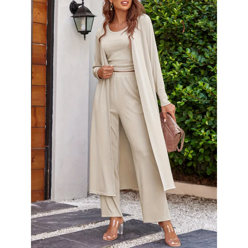 Women's 3-piece Knitted Set Summer Fashion Ensemble Comfortable Breathable Casual Wear Versatile Outfit Ideal for Various Occ...
Women's 3-piece Knitted Set Summer Fashion Ensemble Comfortable Breathable Casual Wear Versatile Outfit Ideal for Various Occ...