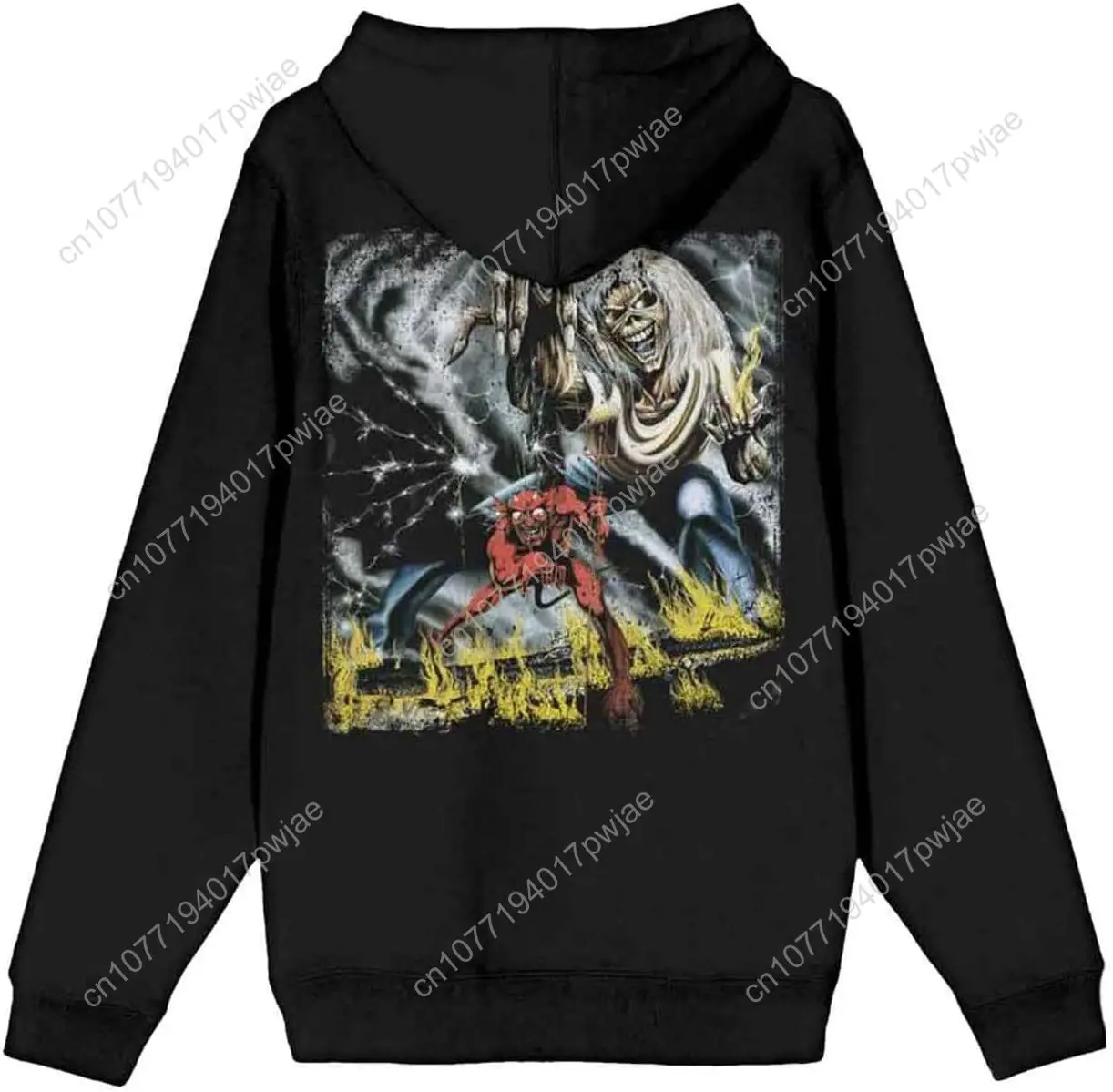 Iron Maiden 'Number of the Beast Vintage Logo Faded Edge Album' (Black) Pull Over Hoodie (large)
Iron Maiden 'Number of the Beast Vintage Logo Faded Edge Album' (Black) Pull Over Hoodie (large)