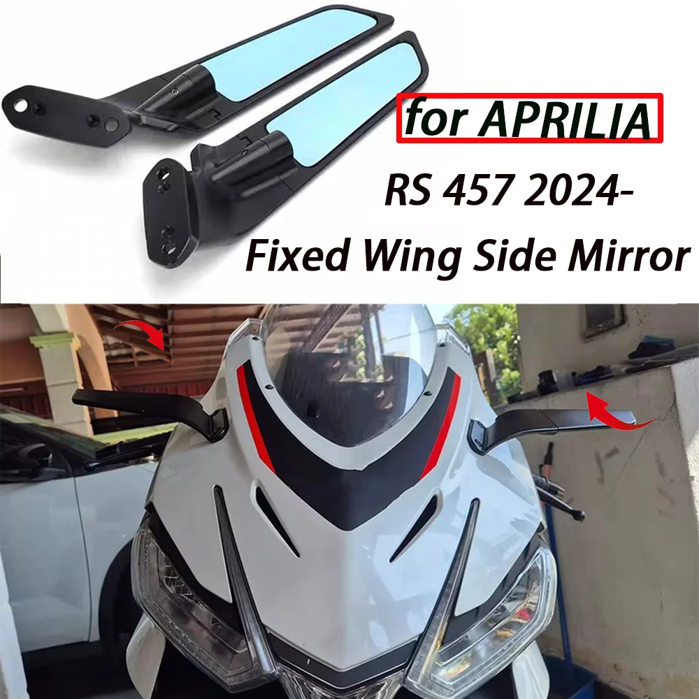 457 SR For Aprilia RS457 RS 457 Rearview Mirrors Stealth Mirrors Sport Winglet Mirrors Adjustable Stealth Mirrors rs457
457 SR For Aprilia RS457 RS 457 Rearview Mirrors Stealth Mirrors Sport Winglet Mirrors Adjustable Stealth Mirrors rs457