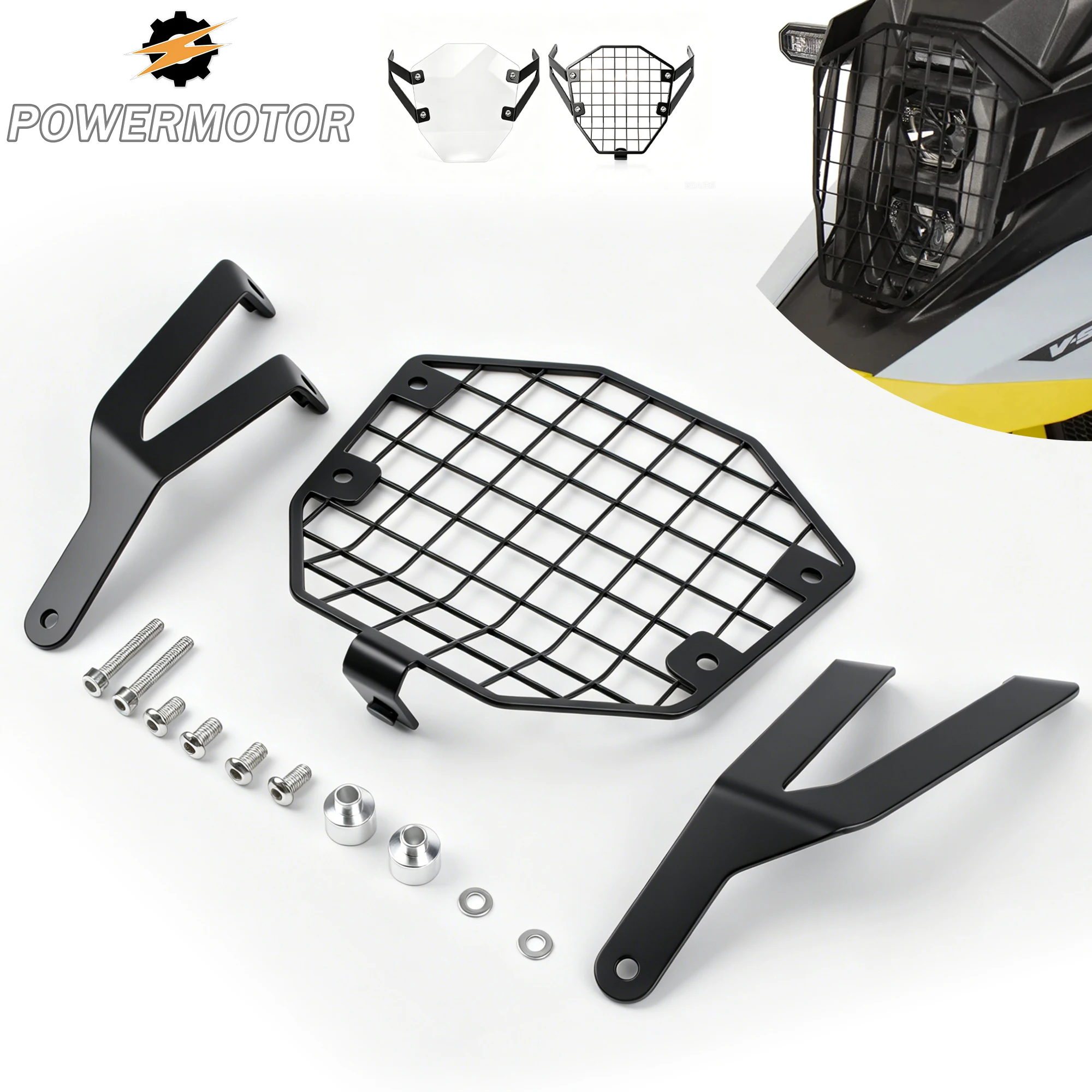 ADV Motorcycle Headlight Protector Covers FOR SUZUKI V-STROM 800DE 2023 2024 Head Light Grill Protector Cover Modified Parts
ADV Motorcycle Headlight Protector Covers FOR SUZUKI V-STROM 800DE 2023 2024 Head Light Grill Protector Cover Modified Parts