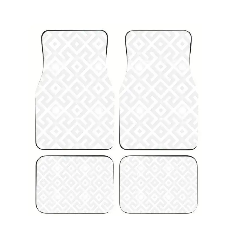 White Geometric Style Pattern Car Floor Mats 4Pcs Universal Anti Slip Durable Auto Foot Carpets Interior Protective Accessories
White Geometric Style Pattern Car Floor Mats 4Pcs Universal Anti Slip Durable Auto Foot Carpets Interior Protective Accessories