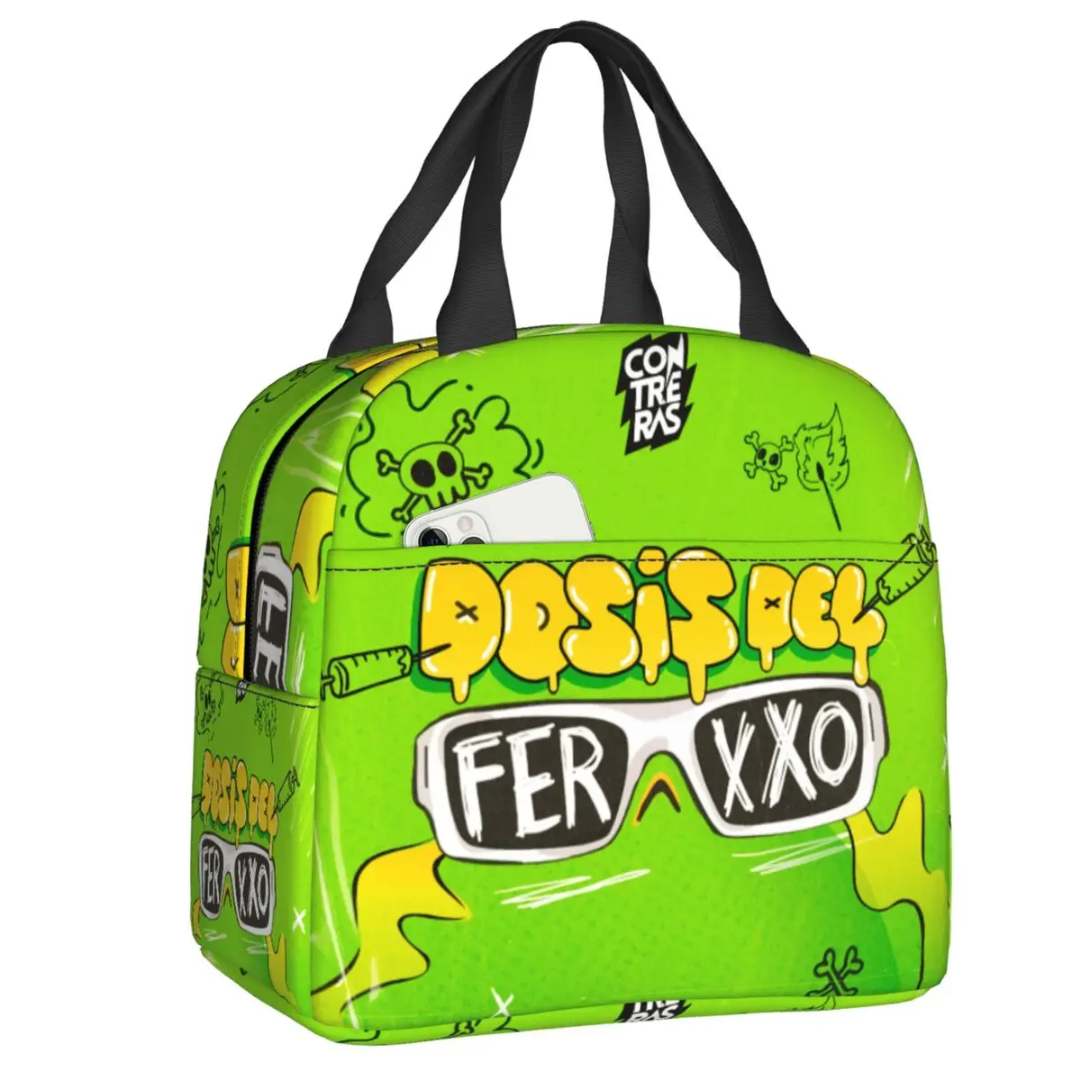 Изготовленная на заказ коробка для завтрака Pop Singer Feid Ferxxo для женщин, герметичный термохолодильник, изолированная сумка для обеда, портативная сумка для пикника
Изготовленная на заказ коробка для завтрака Pop Singer Feid Ferxxo для женщин, герметичный термохолодильник, изолированная сумка для обеда, портативная сумка для пикника
