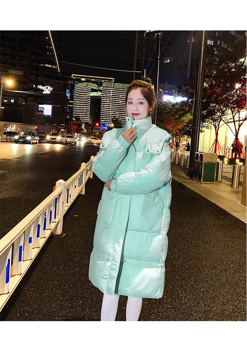 Fall/Winter 2023 New Down Cotton-padded Jacket Women's Long Loose Appear Thin Waist Over Knee Thick Cotton-padded Jacket Female
Fall/Winter 2023 New Down Cotton-padded Jacket Women's Long Loose Appear Thin Waist Over Knee Thick Cotton-padded Jacket Female
