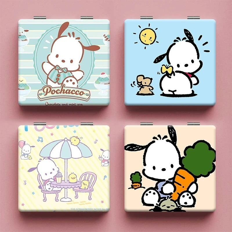 Sanrio Pochacco, милое портативное студенческое общежитие для макияжа, складное двустороннее зеркало для дома и улицы, Рождественский подарок
Sanrio Pochacco, милое портативное студенческое общежитие для макияжа, складное двустороннее зеркало для дома и улицы, Рождественский подарок